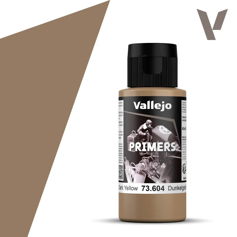 Vallejo Primers German Dark Yellow Acrylic Paint