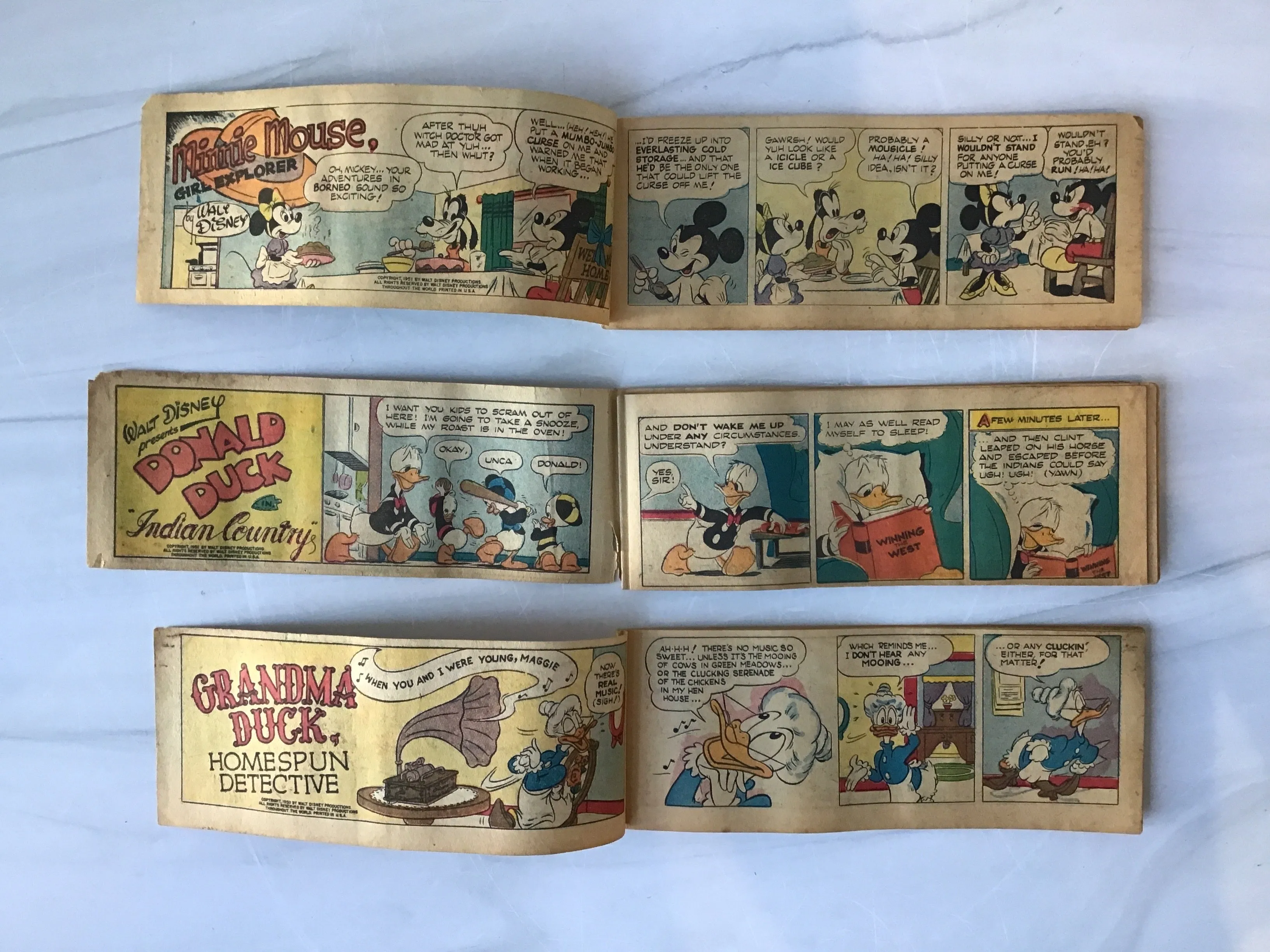 Walt Disney Wheaties Give-A-Way Comics