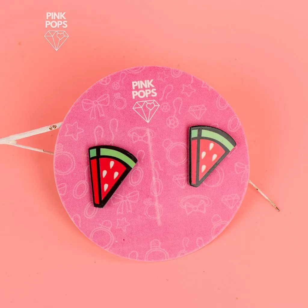 Watermelon Funky Ear Stud