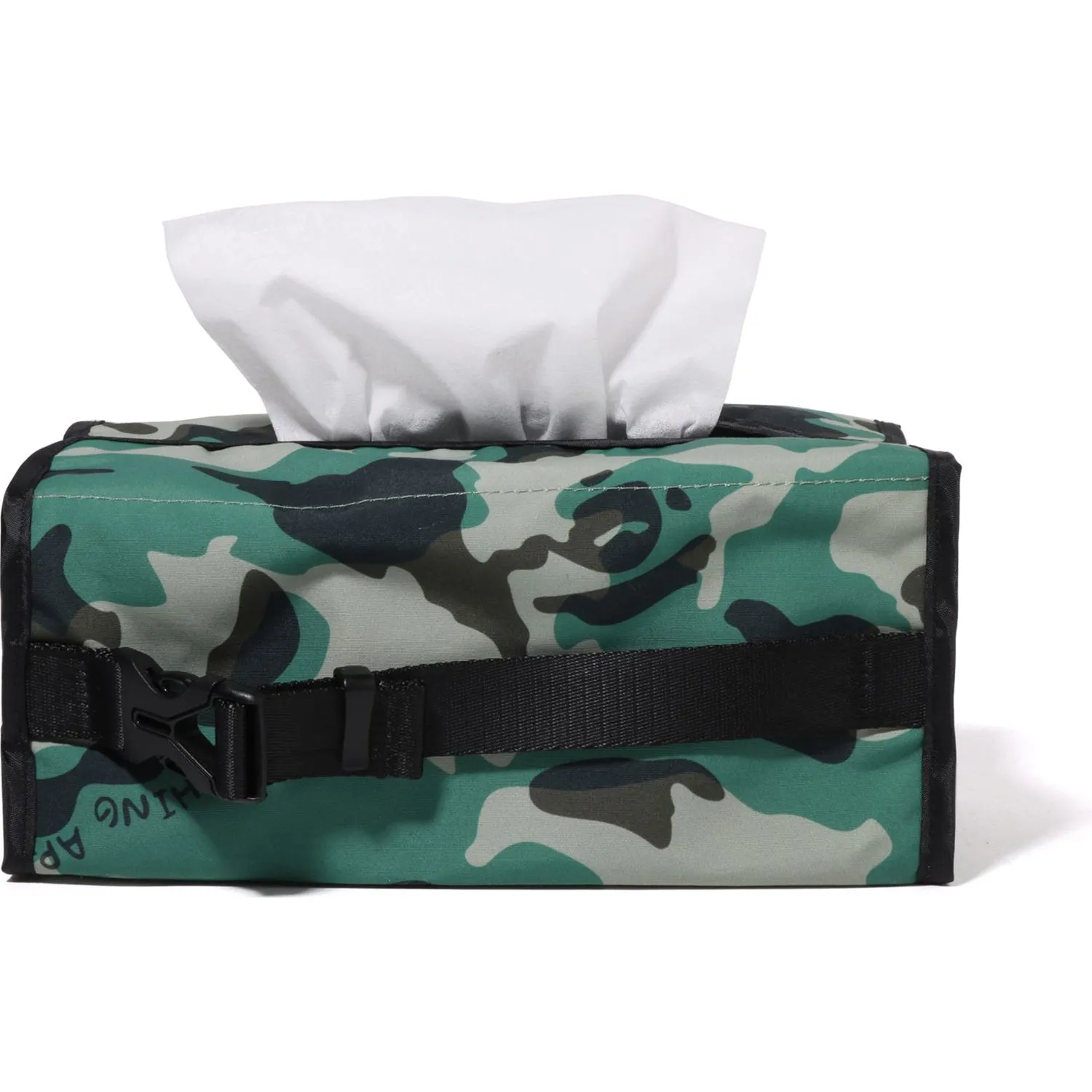 WOODLAND CAMO TRAVEL TISSUE CASE