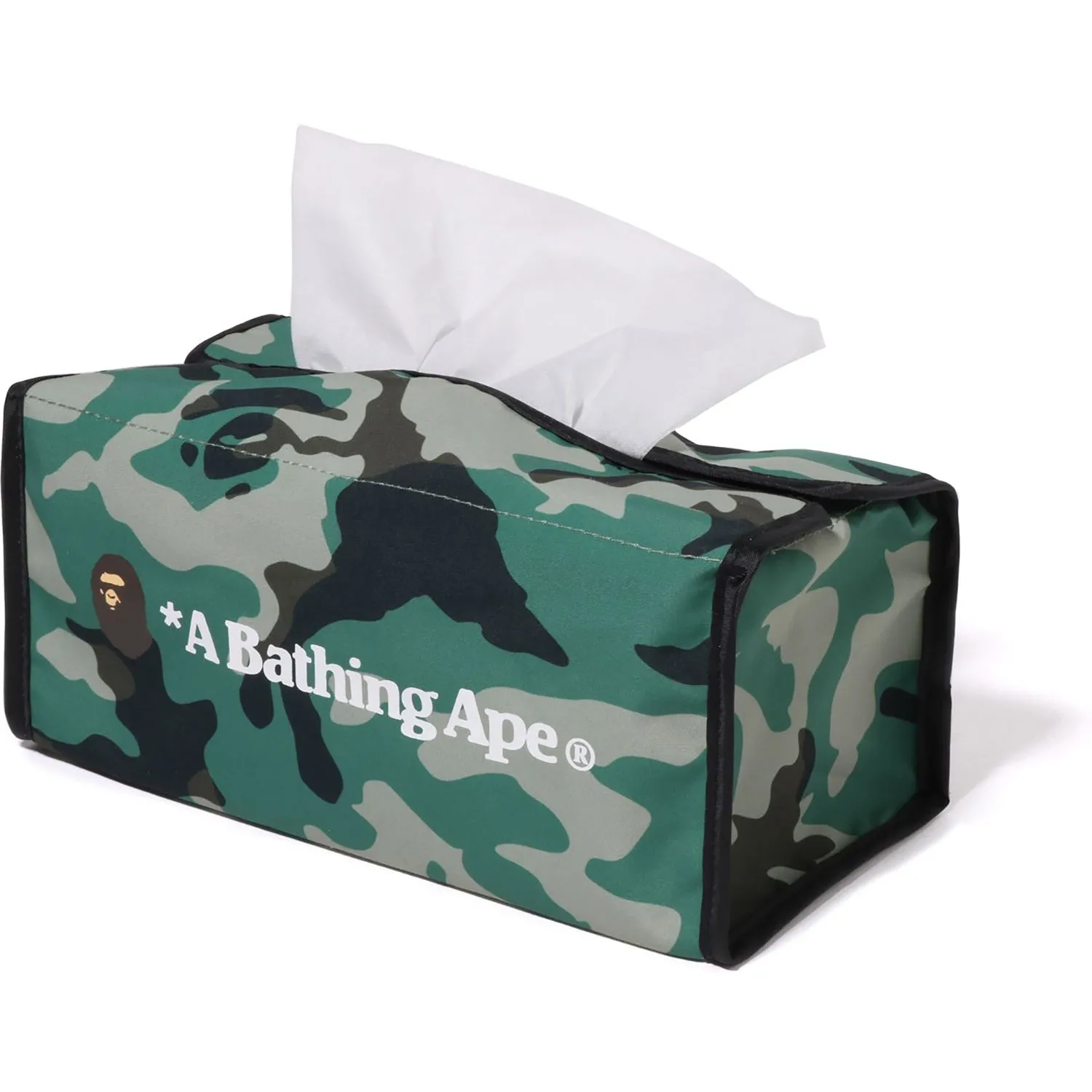 WOODLAND CAMO TRAVEL TISSUE CASE