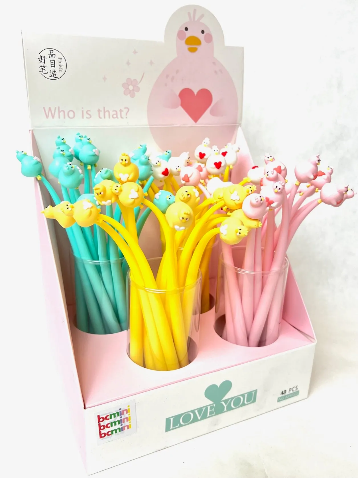 X 22488 DUCK LOVE WIGGLE GEL PEN-DISCONTINUED